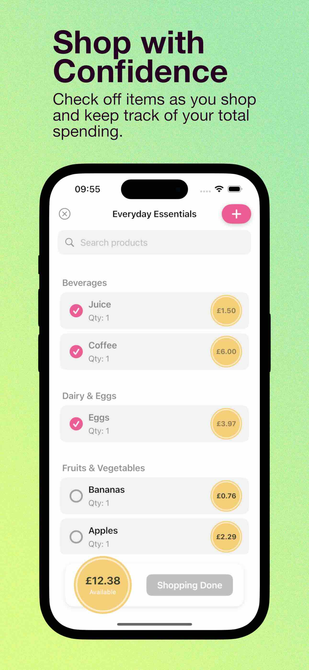 Shopping List